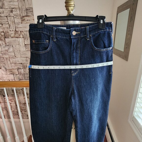 PILCRO The Column Ultra High-Rise Cropped Jeans Size 29 - Picture 8 of 9